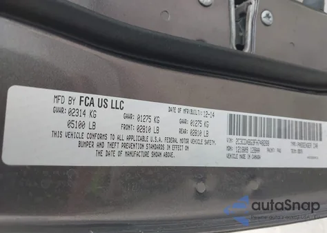 2015 Dodge Charger Se z USA, uszkodzony, nr VIN 2C3CDXBG3FH748268